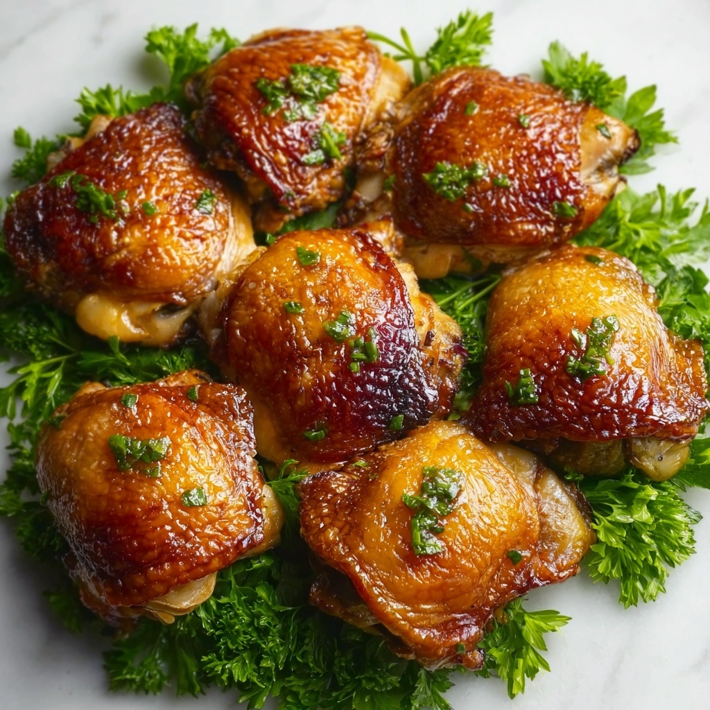 Honey Mustard Chicken Thighs with Curry and Cayenne Recipe - Recipe Image