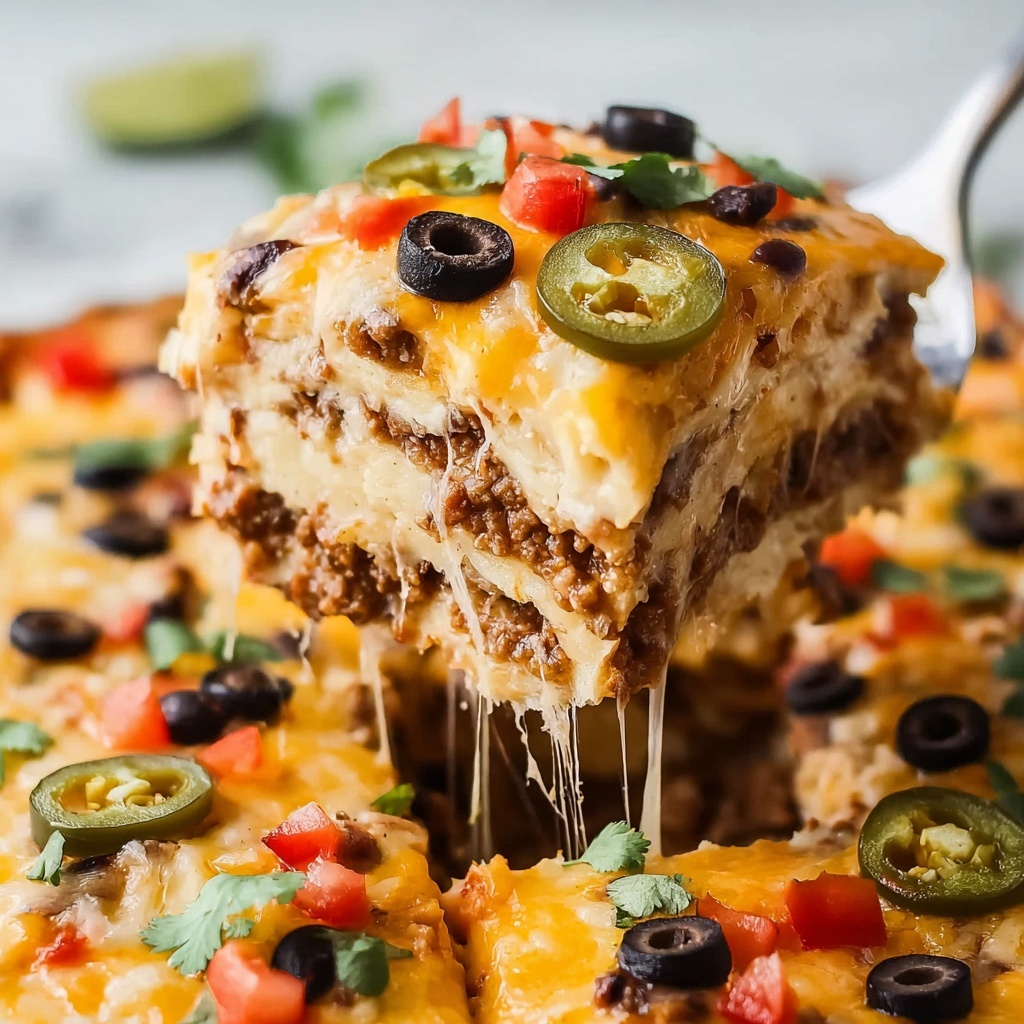 Southwestern Black Bean Casserole Recipe - Recipe Image