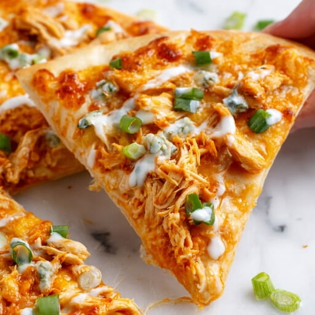 Buffalo Chicken Pizza Recipe - Recipe Image