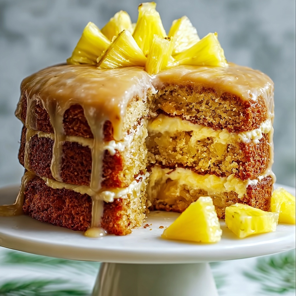 Pineapple Heaven Cake Recipe - Recipe Image