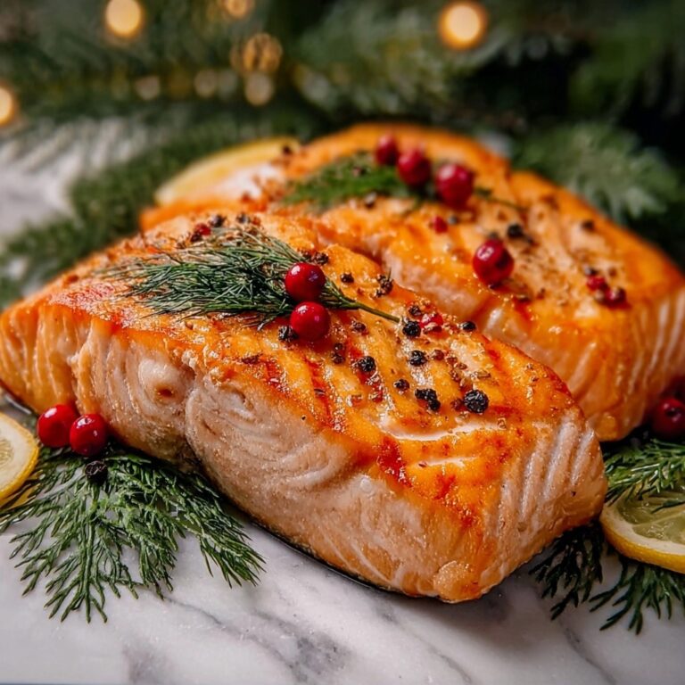 Delicious Christmas Salmon with Citrus & Herb Magic Recipe