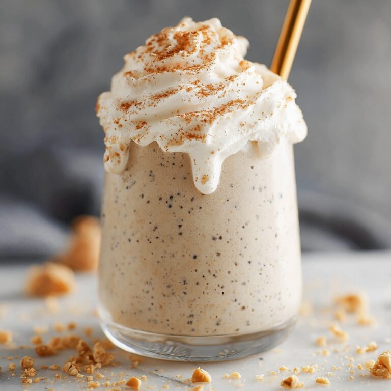 Cinnamon Roll Protein Shake Recipe