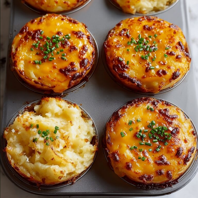 Cheesy Mashed Potato Puffs Recipe
