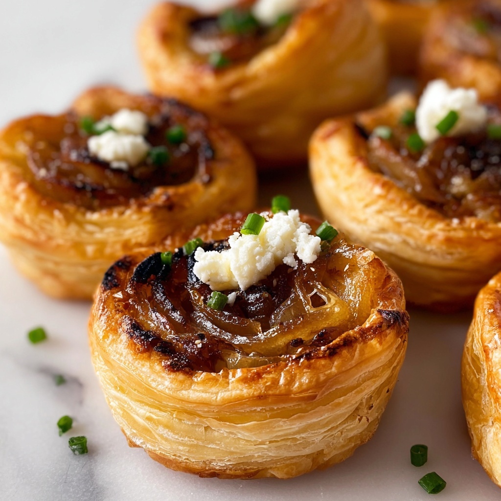 Caramelized Onion Tarts Recipe - Recipe Image