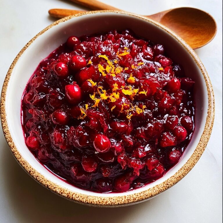 Orange Cranberry Sauce Recipe