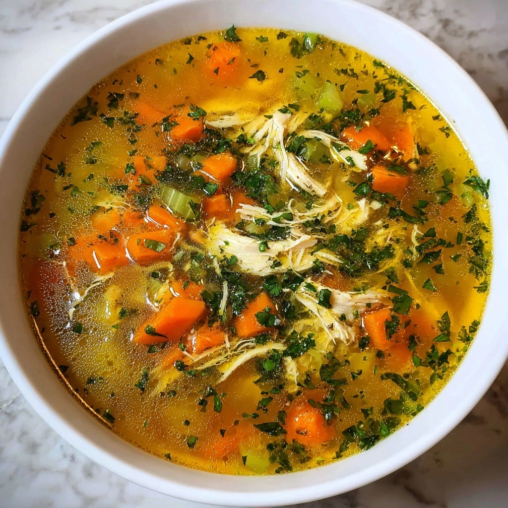 Mediterranean Lemon Chicken Soup Recipe - Recipe Image