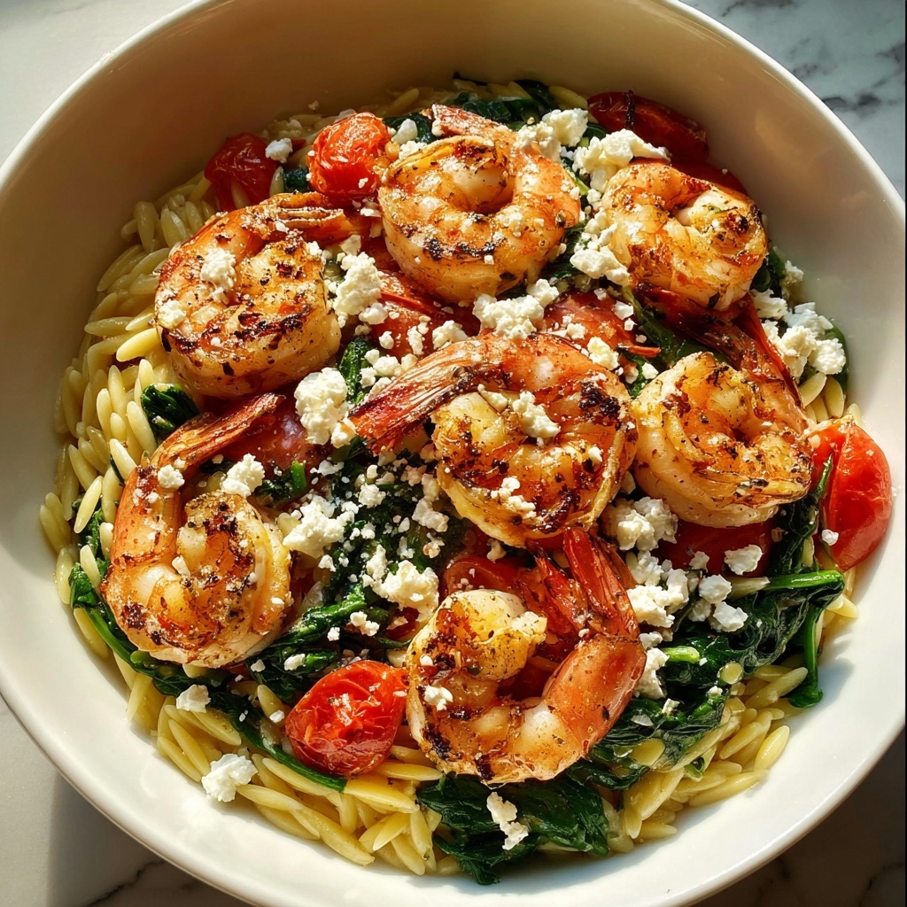 Greek Shrimp with Orzo and Feta: 5 Irresistible Secrets Recipe - Recipe Image