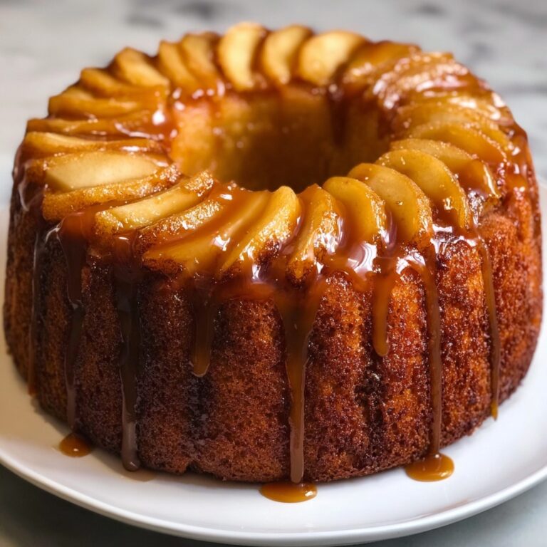 Maple Glazed Pear Cake Recipe
