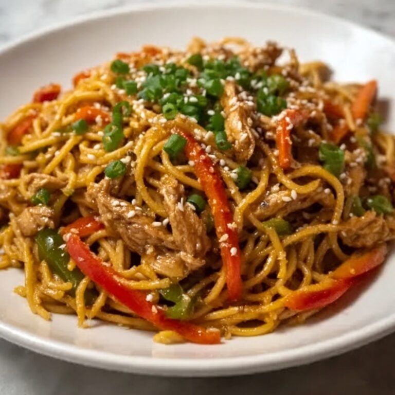 Chicken Lo Mein Spaghetti Recipe