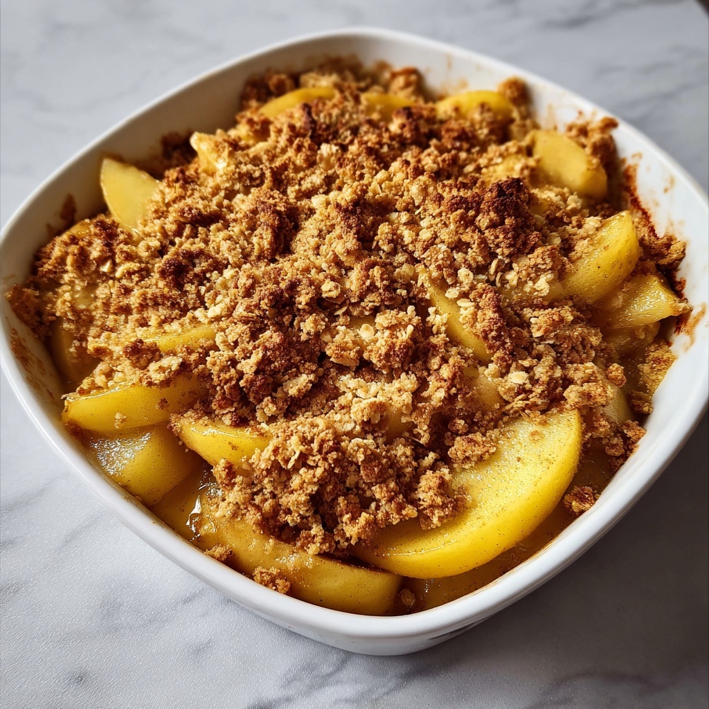 Vegan Apple Crisp Without Oats Recipe - Recipe Image