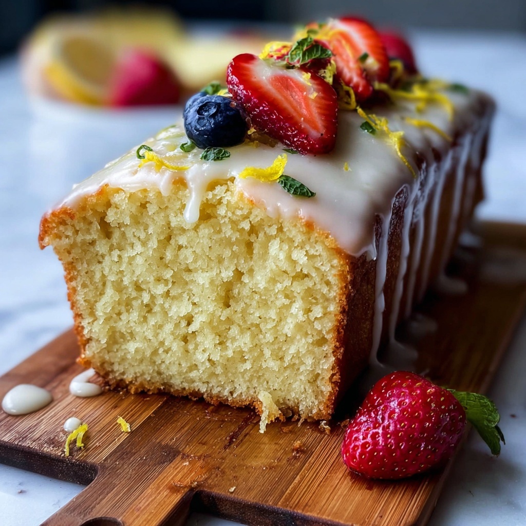 Lemon Yogurt Cake: A Comforting Delight for All Ages Recipe - Recipe Image