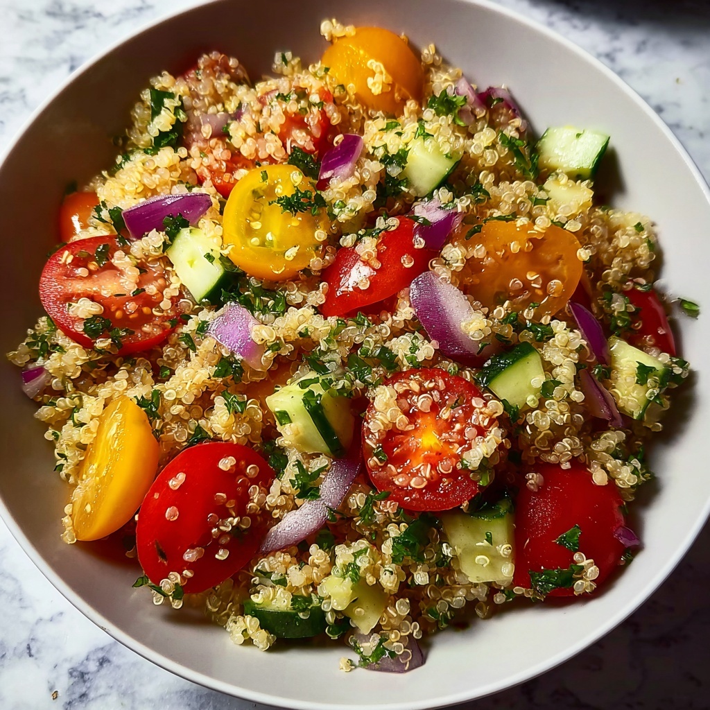 Delicious Quinoa Salad: 5 Comforting Benefits for You Recipe - Recipe Image
