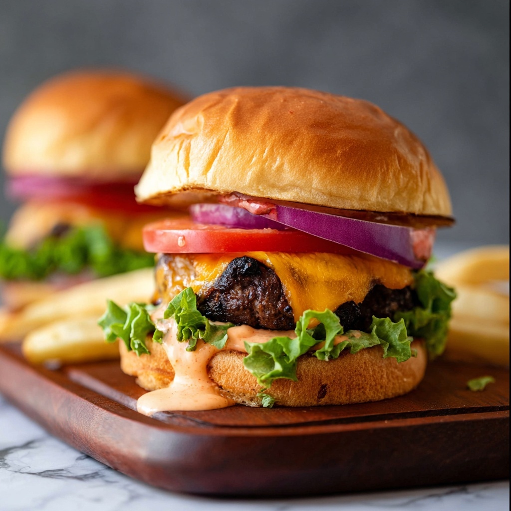 The Best Ever Cheeseburgers Recipe - Recipe Image