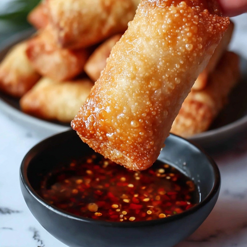 Chicken Egg Rolls Recipe - Recipe Image