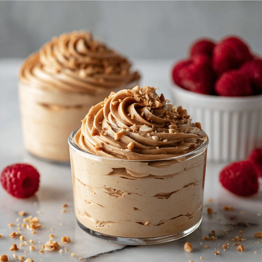 Keto Peanut Butter Mousse Recipe - Recipe Image