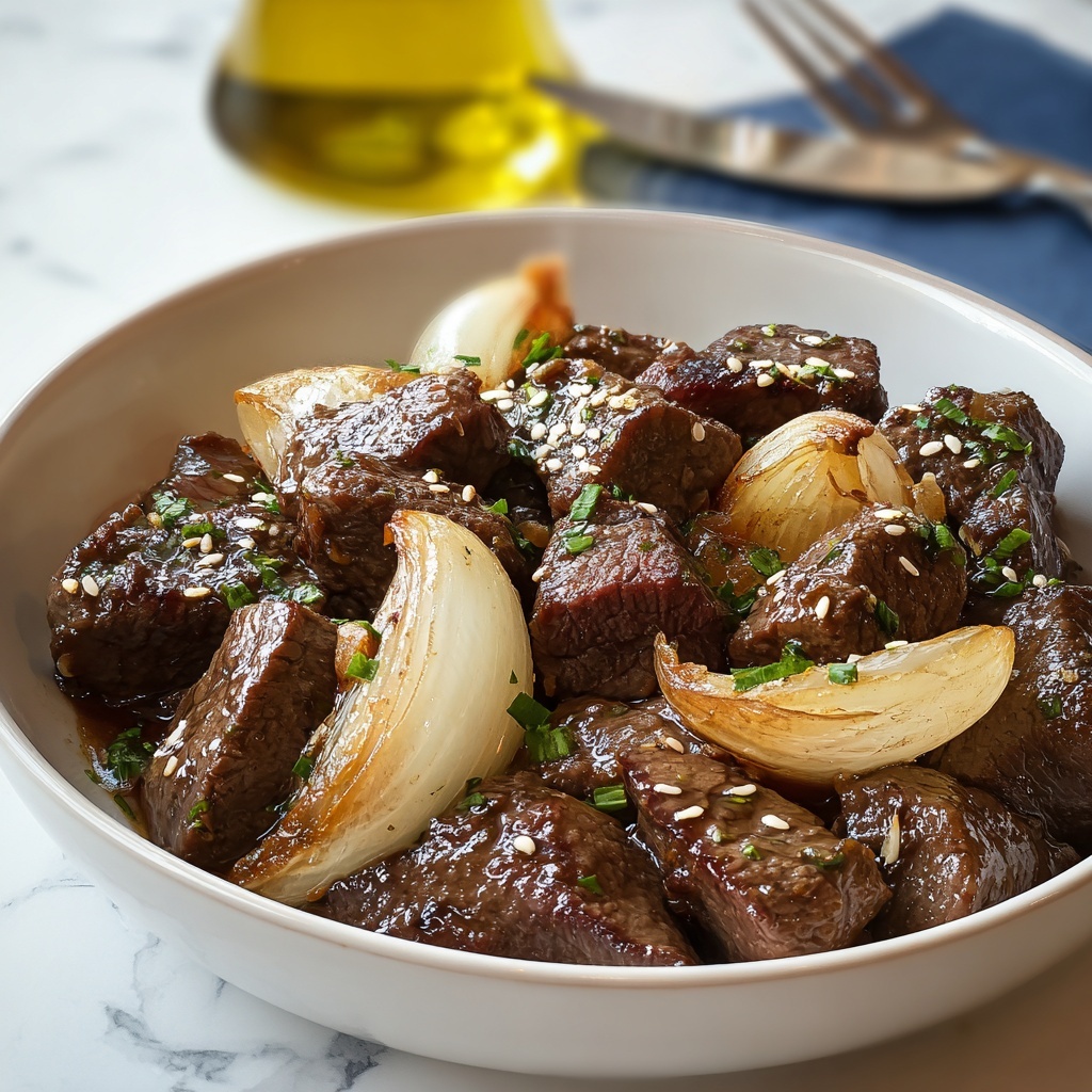 French Onion and Beef Dinner Recipe - Recipe Image