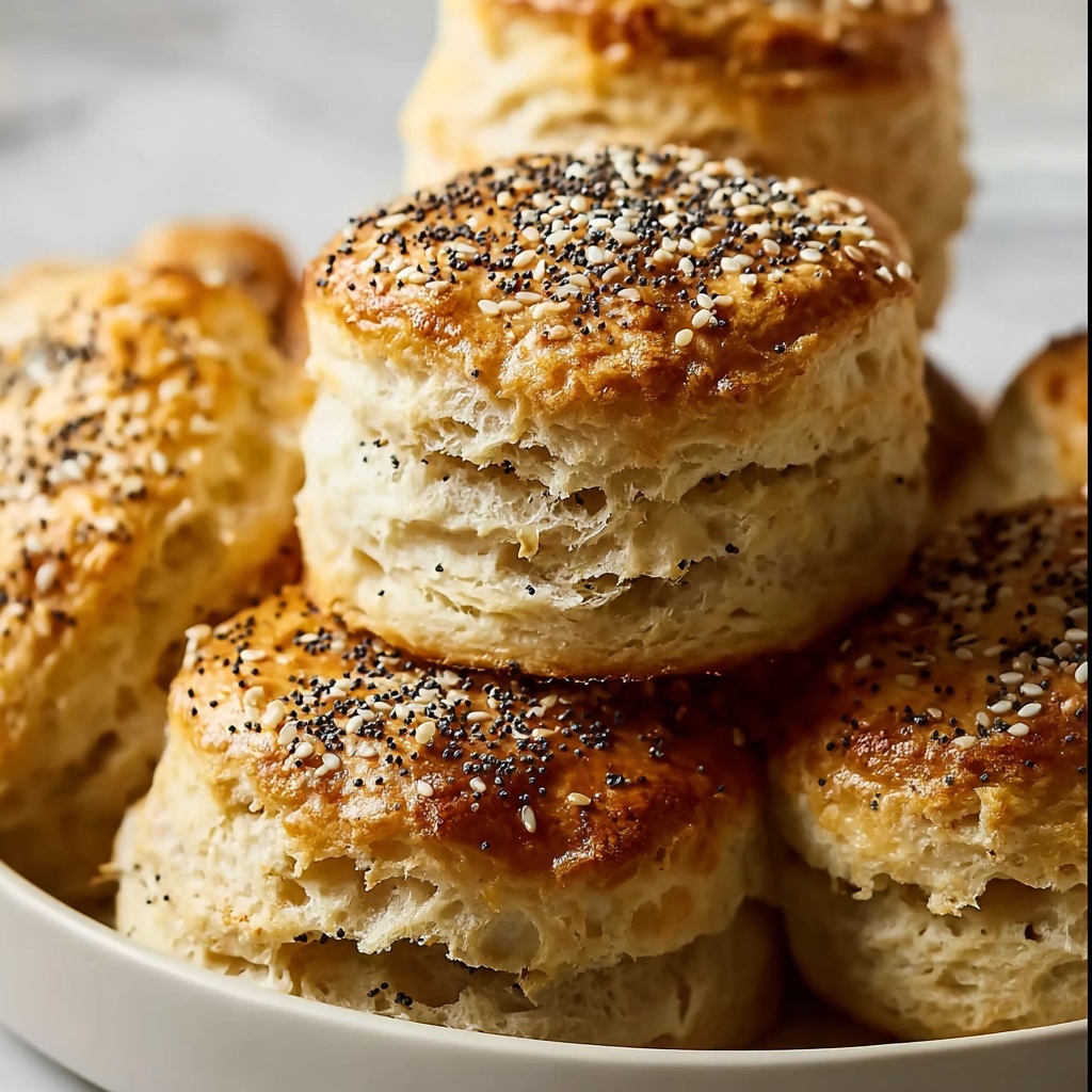 Everything Bagel Swim Biscuits Recipe - Recipe Image