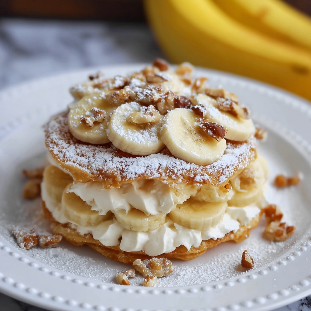 Banana Pudding Funnel Cakes Recipe - Recipe Image