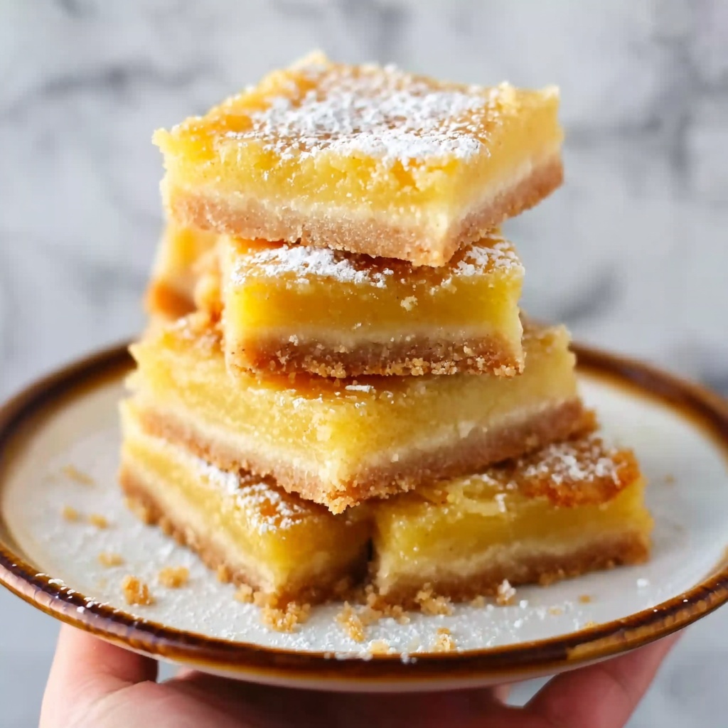 Salted Caramel Gooey Butter Bars Recipe - Recipe Image