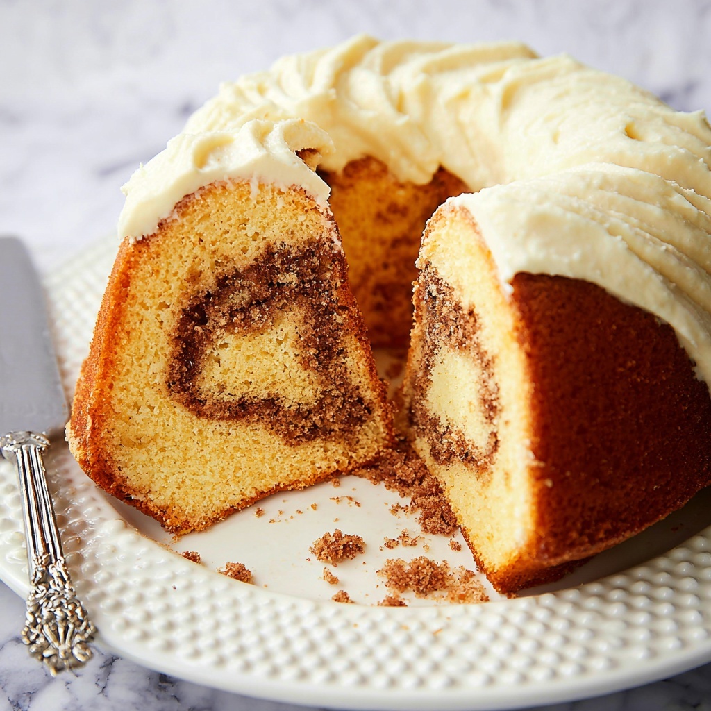 Sour Cream Coffee Cake with Browned Butter Glaze Recipe - Recipe Image