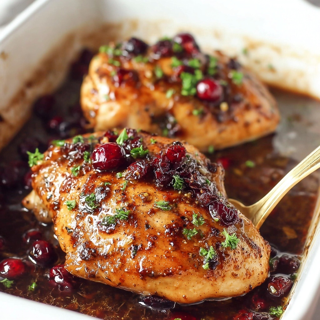 Cranberry Chicken Bake Recipe - Recipe Image