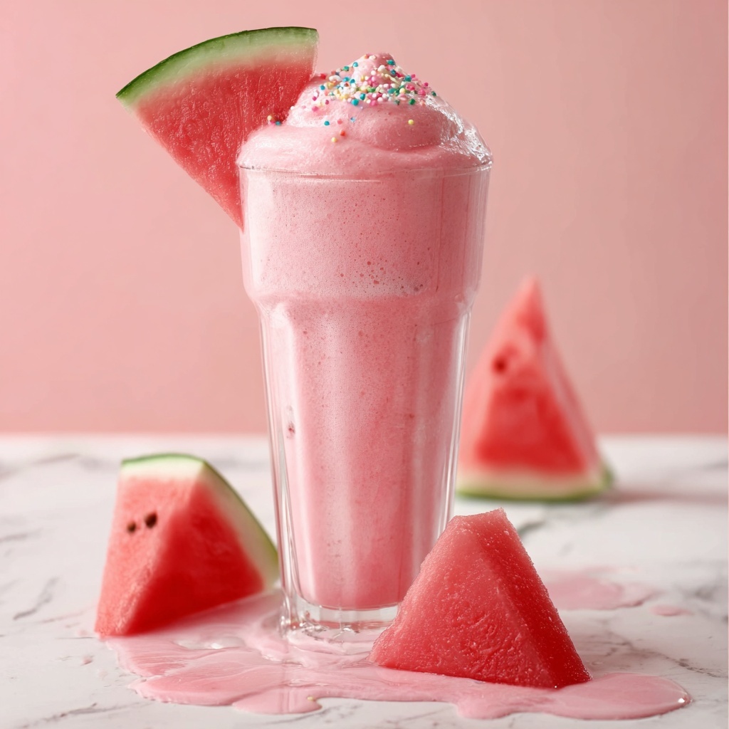 Watermelon Smoothie Recipe - Recipe Image