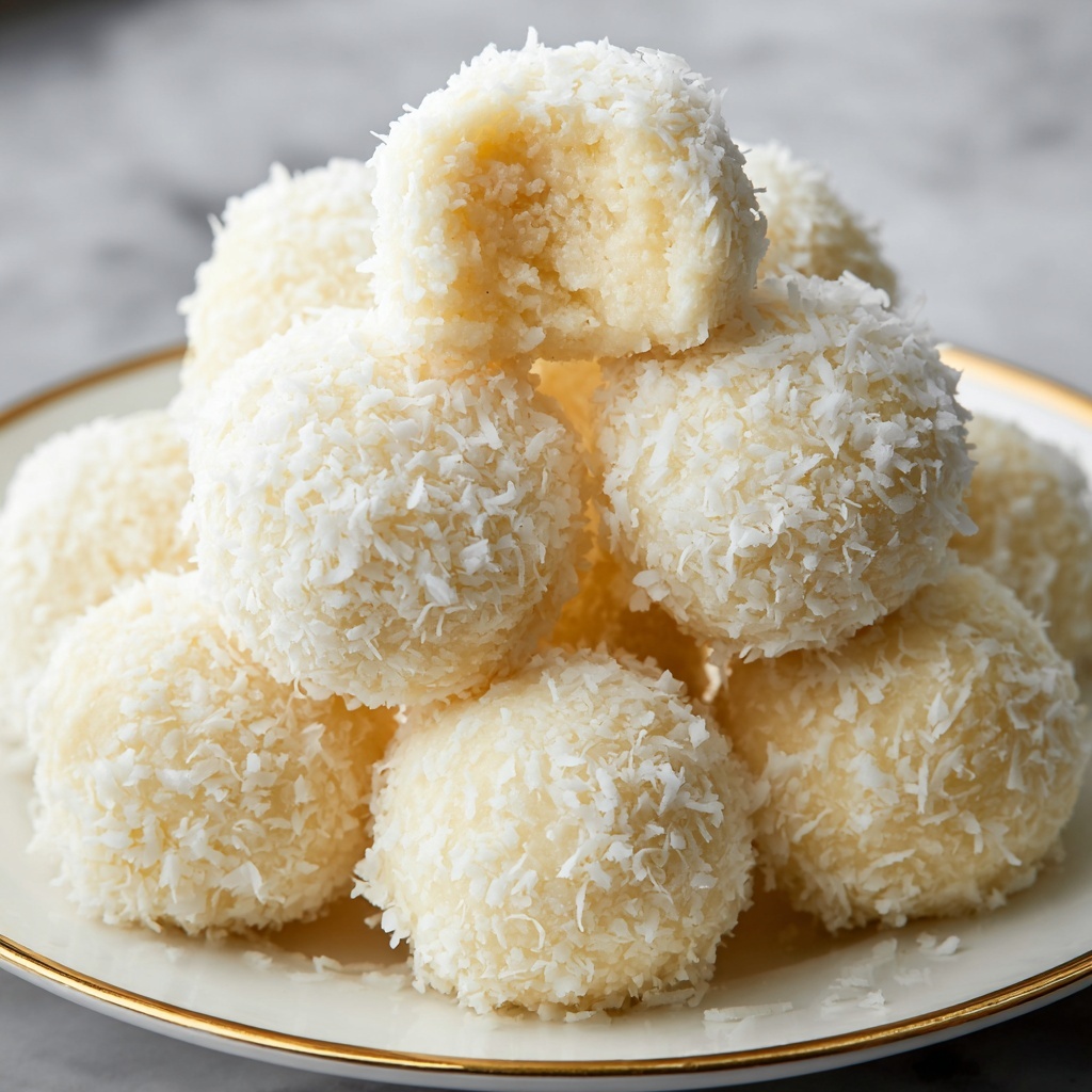 No-Bake Coconut Cookies Recipe - Recipe Image