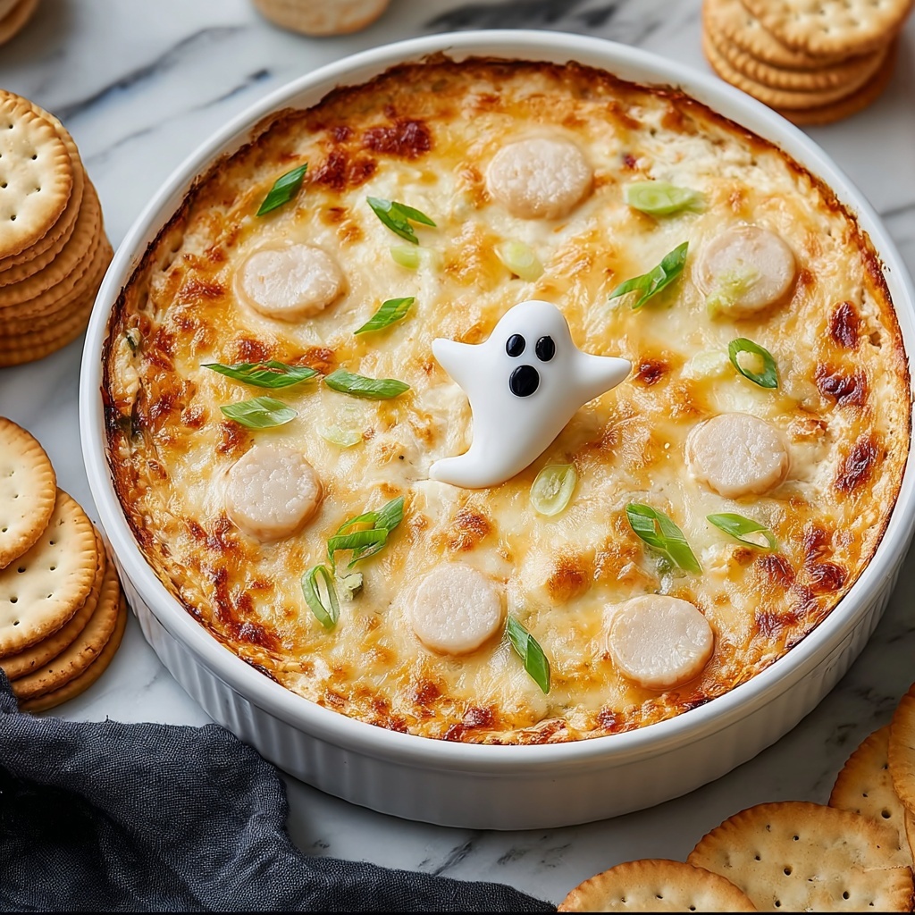 Creepy-Good Halloween Buffalo Chicken Dip Recipe - Recipe Image