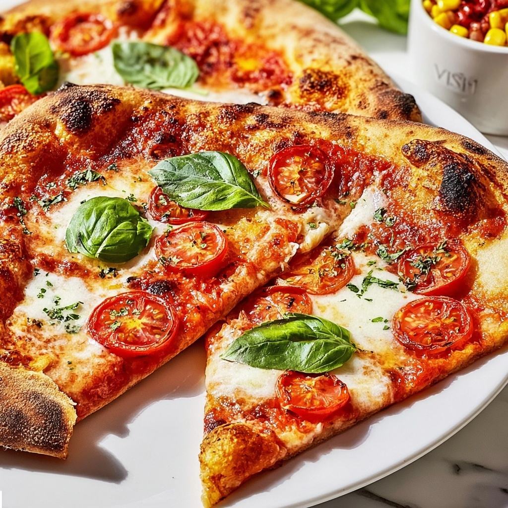 Grilled Caprese Pizza Recipe - Recipe Image