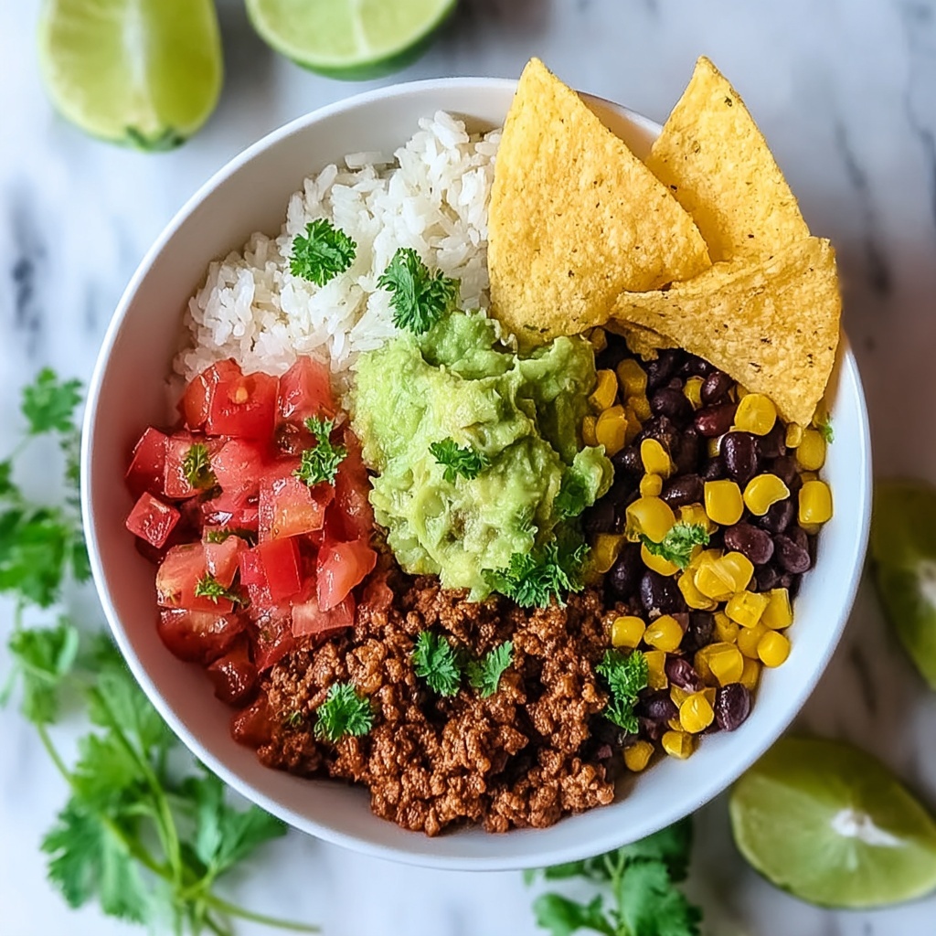 Healthy Turkey Taco Bowl Recipe - Recipe Image