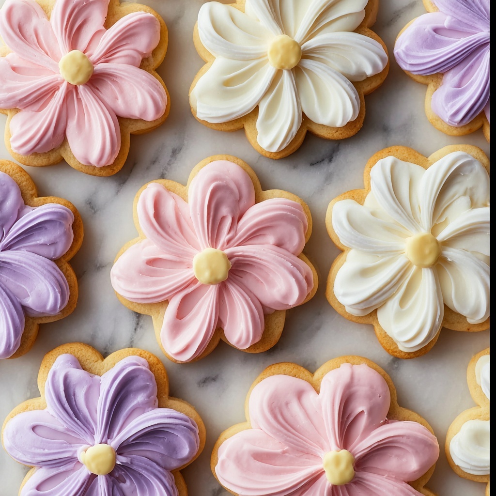 Flower Cookies Recipe - Recipe Image