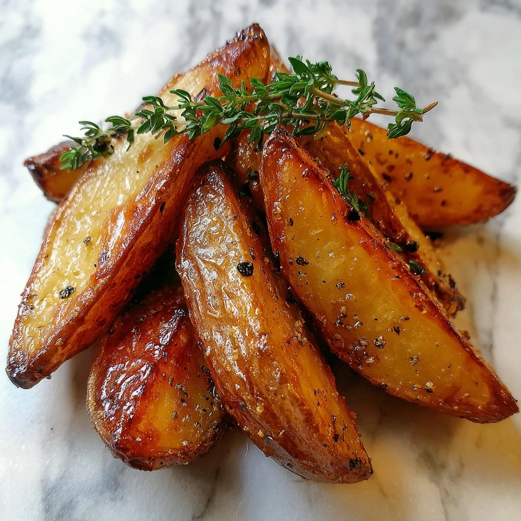 Savory Vinegar Fingerling Potatoes for Effortless Flavor Recipe - Recipe Image