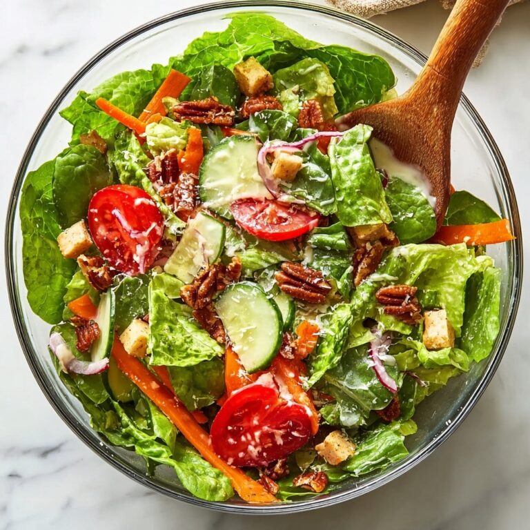 Classic House Salad with Zesty Vinaigrette Recipe