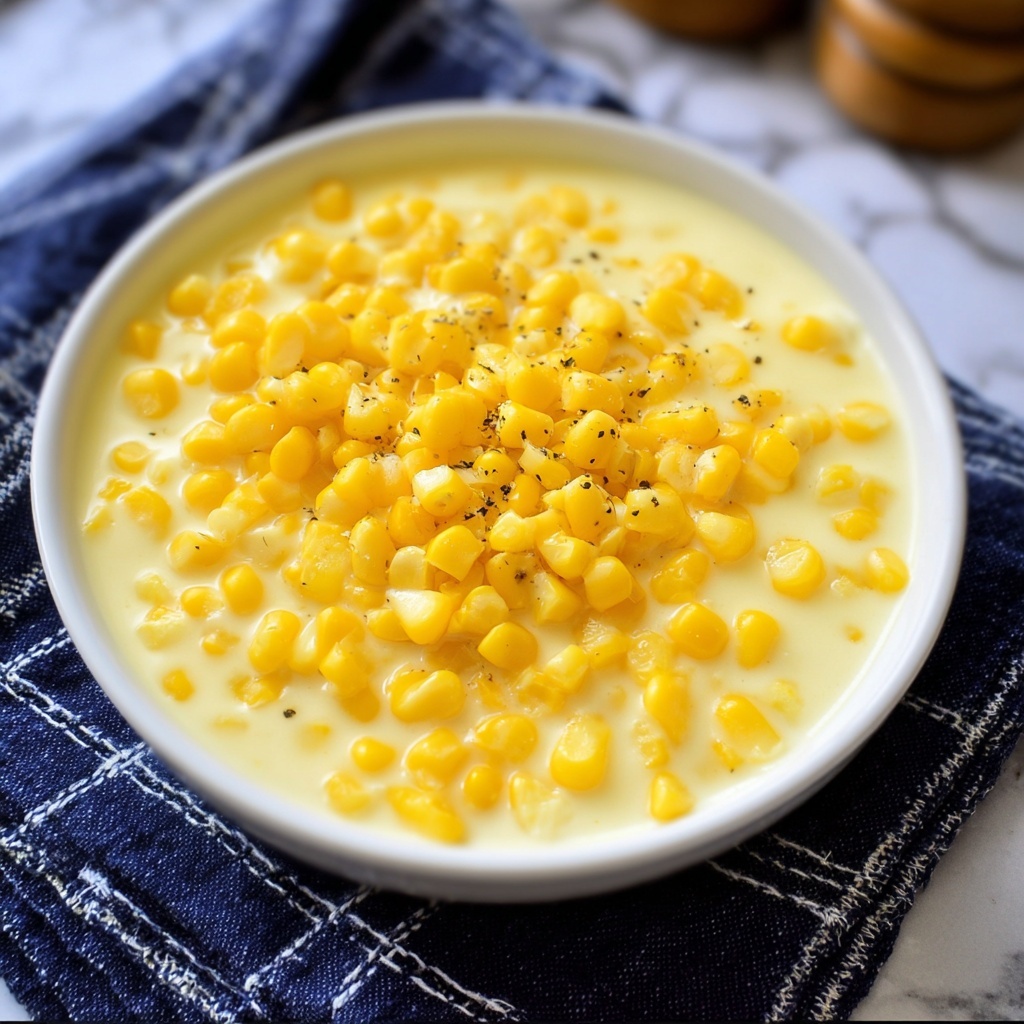 Slow Cooker Creamed Corn Recipe - Recipe Image