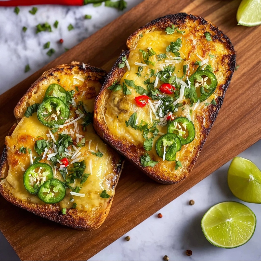 Mouthwatering Chilli Cheese Toast Ready in Just 10 Minutes Recipe - Recipe Image