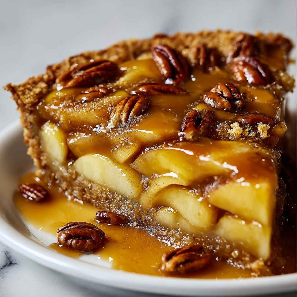 Swedish Apple Cake with Caramel Recipe - Recipe Image