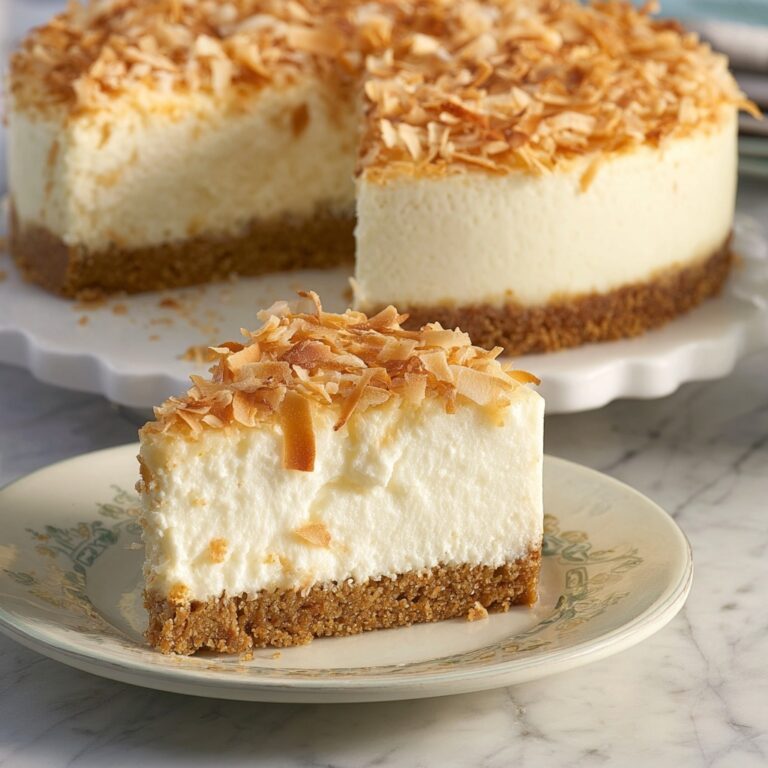 Ultimate Coconut Cheesecake Recipe