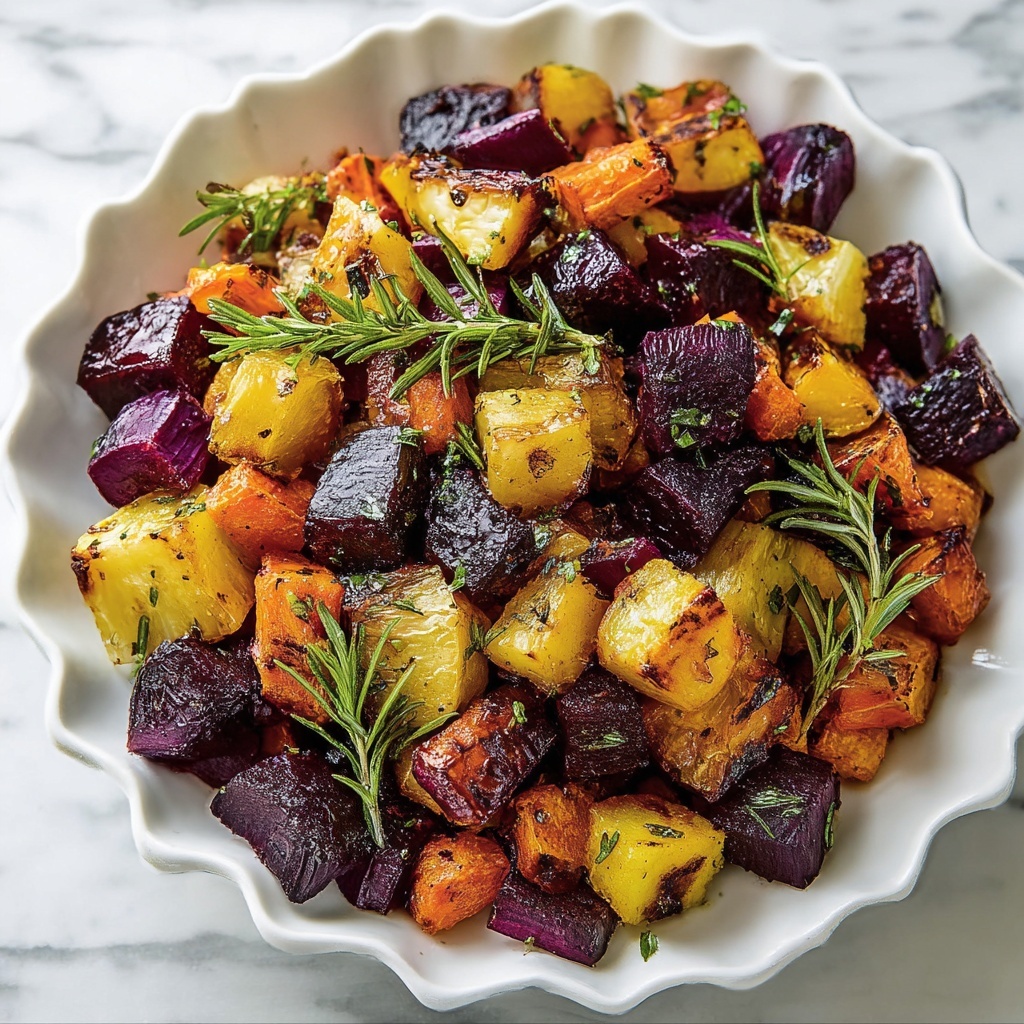 Roasted Root Vegetables with Rosemary Recipe - Recipe Image