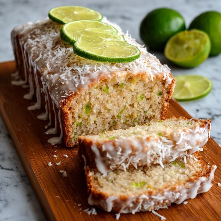 Coconut Lime Mini Loaf Cakes Recipe