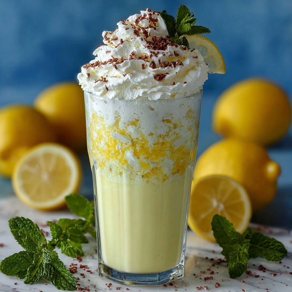 Creamy Lemonade Summer Drink Recipe - Recipe Image