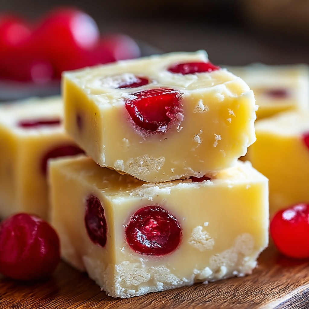 Pineapple Upside Down Cake Fudge Recipe - Recipe Image