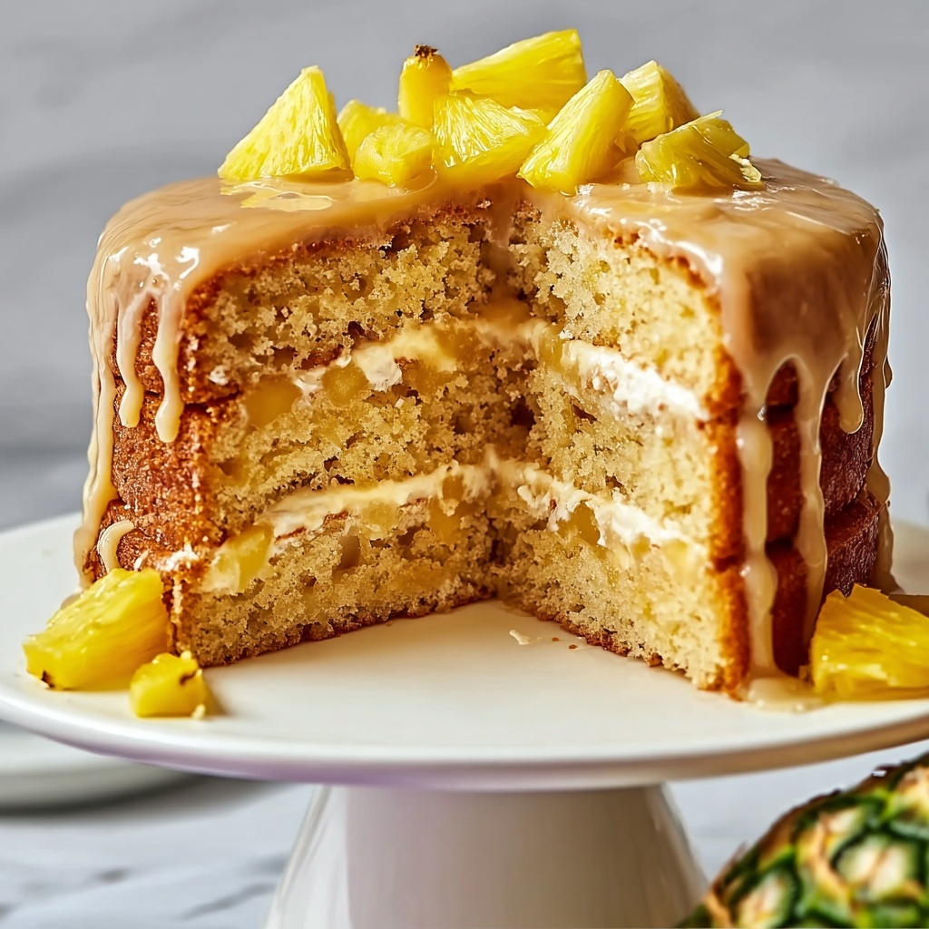 Pineapple Heaven Cake Recipe - Recipe Image