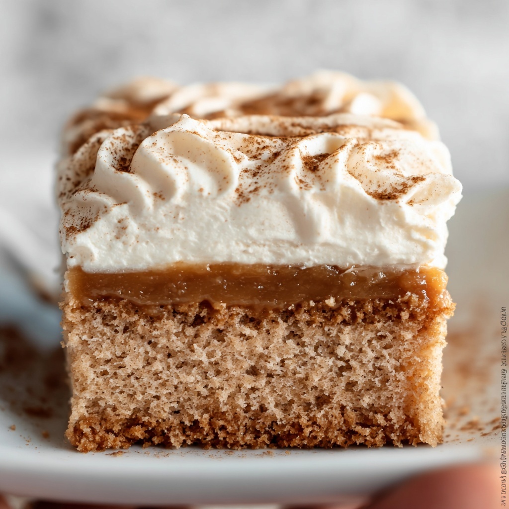 Applesauce Cake with Cinnamon Cream Cheese Frosting Recipe - Recipe Image