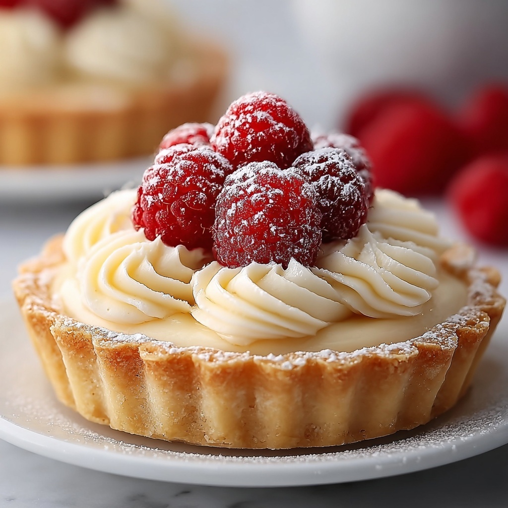 Rich White Chocolate Mousse Tart Recipe - Recipe Image