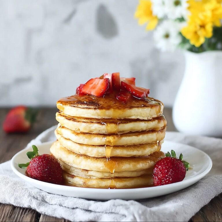 Vegan Moroccan Semolina Pancakes with Roasted Plantains Recipe