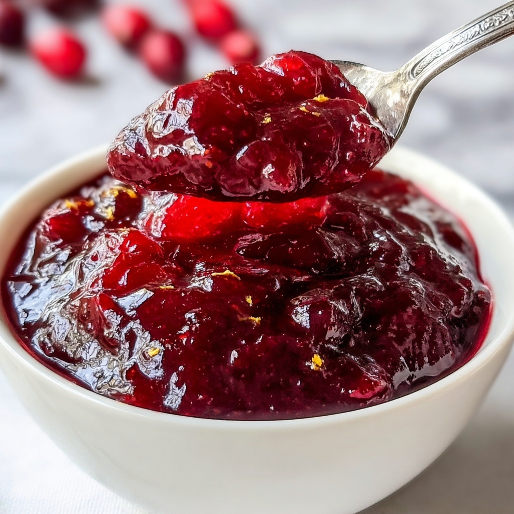 Cranberry Sauce: 5 Delicious Secrets for Holiday Joy Recipe - Recipe Image