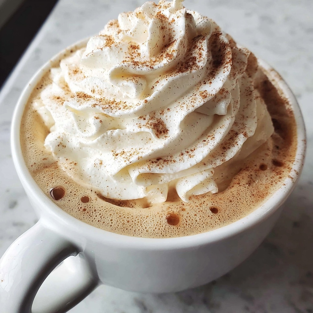 Delight Eggnog Latte: 5 Steps to a Cozy Holiday Recipe - Recipe Image