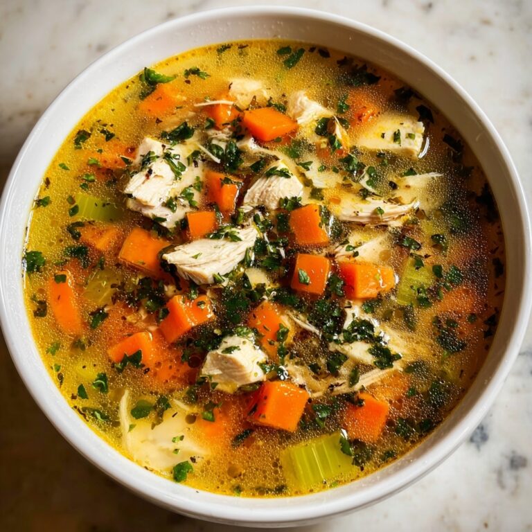 Mediterranean Lemon Chicken Soup Recipe