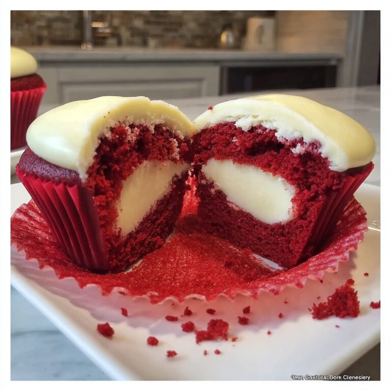 Red Velvet Cookie Cups Recipe