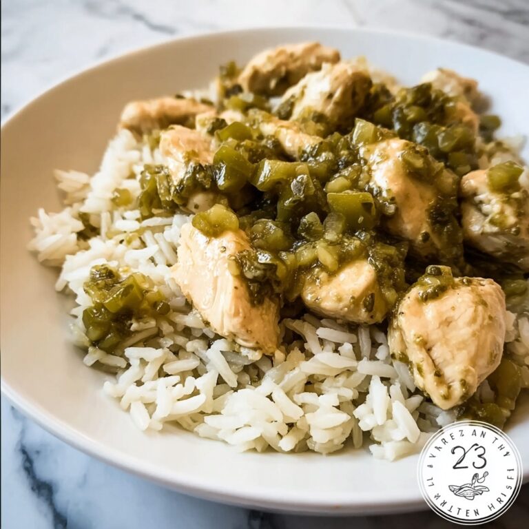 Salsa Verde Chicken and Rice Recipe